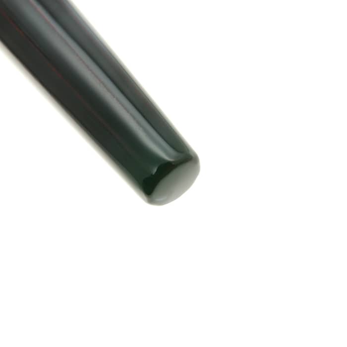 新品)NAKAYA 中屋万年筆 万年筆 シガー 十角ST 黒溜 中字（商品ID