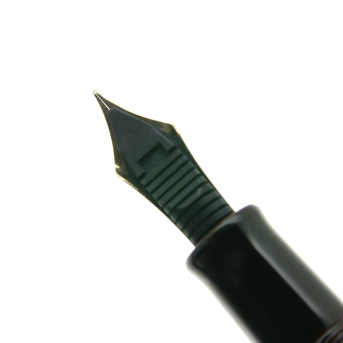 新品)NAKAYA 中屋万年筆 万年筆 シガー 十角ST 黒溜 中字（商品ID