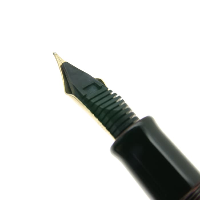 新品)NAKAYA 中屋万年筆 万年筆 シガー 十角ST 黒溜 中字（商品ID