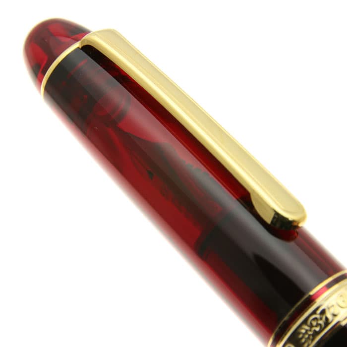 新品)PLATINUM プラチナ 万年筆 #3776 センチュリー ブルゴーニュ PNB