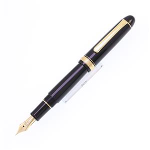 万年筆 #3776 センチュリー ブラックインブラック PNB-15000 細字
