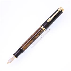 万年筆 スーベレーン M400 茶縞 EF