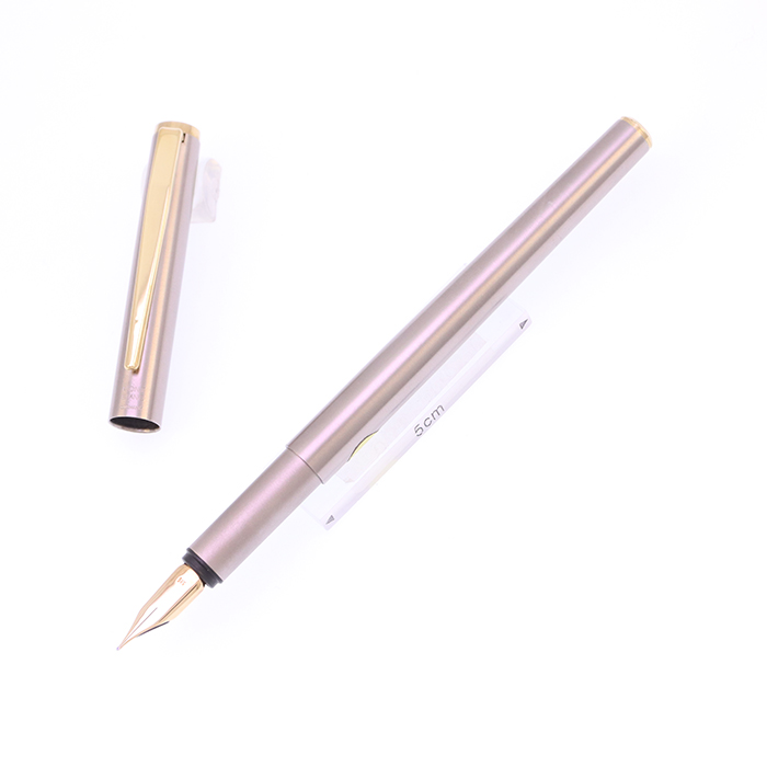 中古)MONTBLANC モンブラン 万年筆 ノブレス ステンレス ローズ