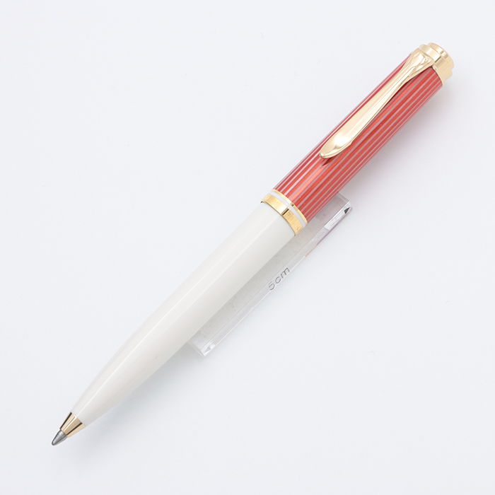 新品)Pelikan ペリカン ボールペン スーベレーン K600 レッドホワイト