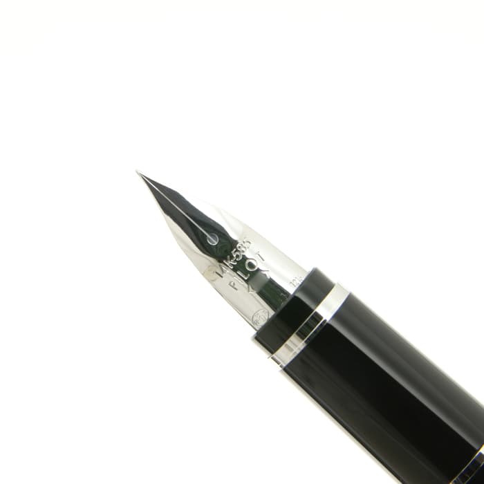 新品)PILOT パイロット 万年筆 エラボー レッド (金属軸)（商品ID