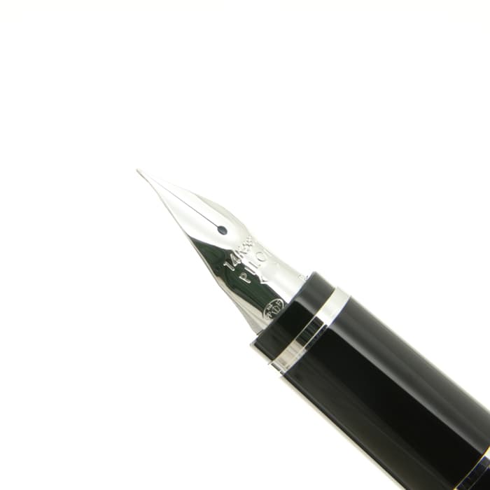 新品)PILOT パイロット 万年筆 エラボー レッド (金属軸)（商品ID