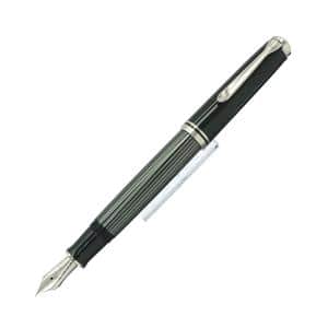 Pelikan ペリカン 万年筆 スーベレーン M805 ブラックストライプ EF メイン