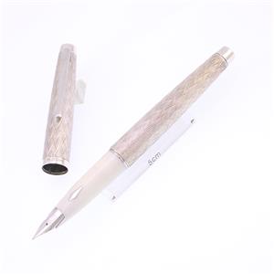 万年筆 プラチナ･プラチナ スモール ダイヤカット模様 プラチナ合金ニブ 中字