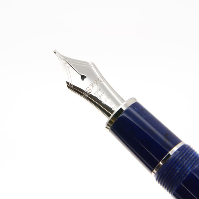 新品)PLATINUM プラチナ 万年筆 #3776 セルロイド #50 ミッドナイト