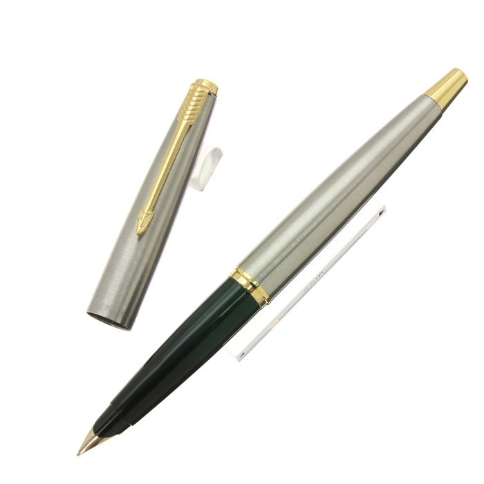 中古)PARKER パーカー 万年筆 プリミア ゴールド グレンドルジュ