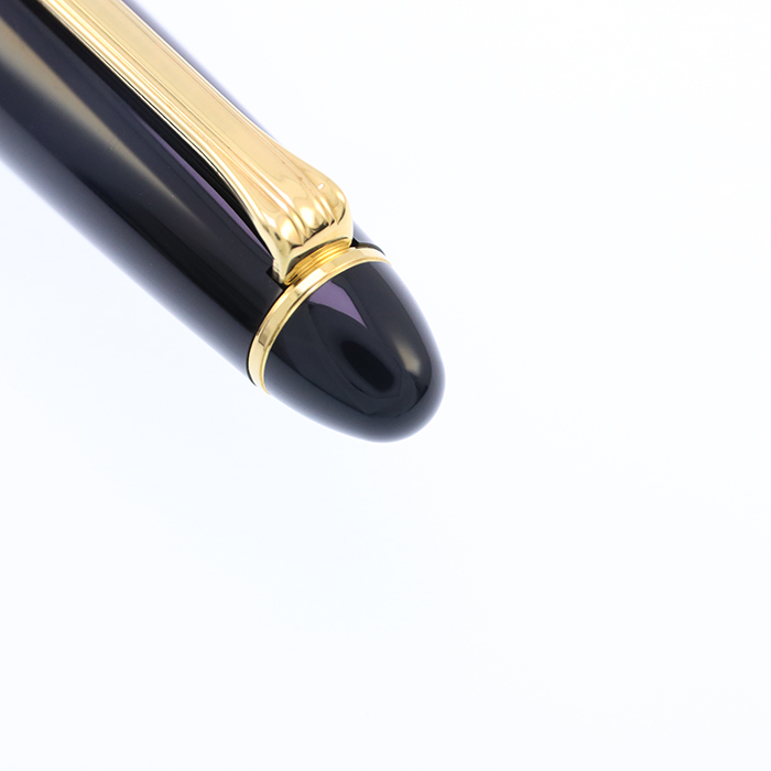 中古)SAILOR セーラー 万年筆 プロフィット21 金 ブラック 長刀研ぎ