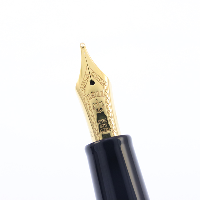 中古)SAILOR セーラー 万年筆 プロフィット21 金 ブラック 長刀研ぎ
