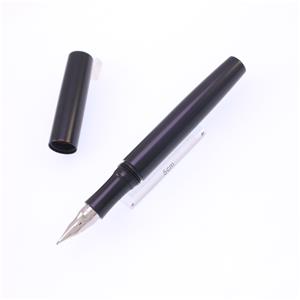 万年筆 ビッグシックス ブラックウルテム モノックペン/ナチュラルウルテムペン芯 F