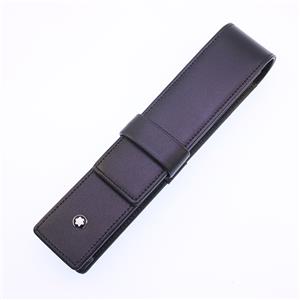 ペンケース マイスターシュテュック クラスプ付 (シエナ) ブラック 1本用