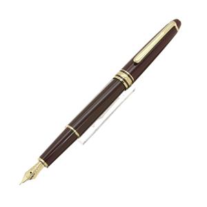 MONTBLANC モンブラン 万年筆 マイスターシュテュック #144 ボルドー 14K全金/EF メイン