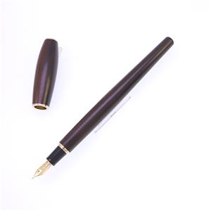 万年筆 黒檀デスク 長刀研ぎ 中字