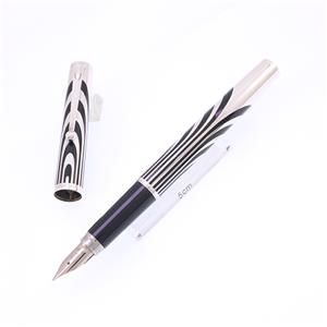 万年筆 シルバークラシック ブラックリップル PSJ-16000 18K‐WG/細字