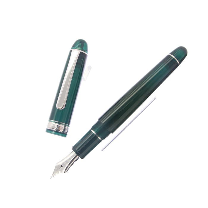 プラチナ 万年筆 #3776センチュリー ロジウム ローレルグリーン 新品未使用 penpen-avenue_pnb-18000cr-41-4