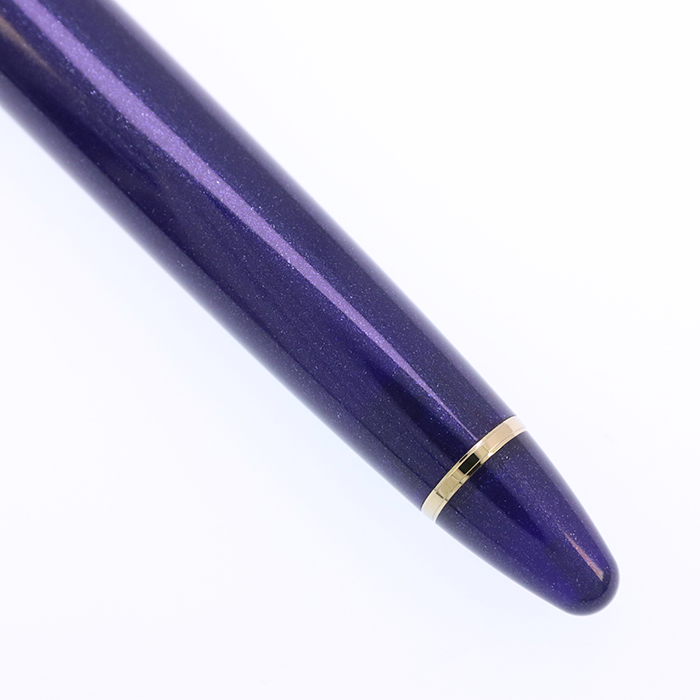 Sailor万年筆 プロフィットライト　シャイニングブルー　ズーム（Z）ニブ 中古)SAILOR セーラー 万年筆 プロフィット ライト ゴールドトリム