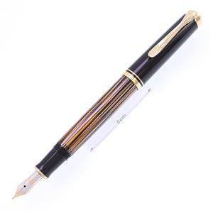 万年筆 スーベレーン M400 茶縞 EF