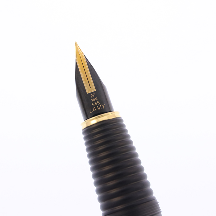 中古)LAMY ラミー 万年筆 インポリウム ブラック/ゴールド by マリオ