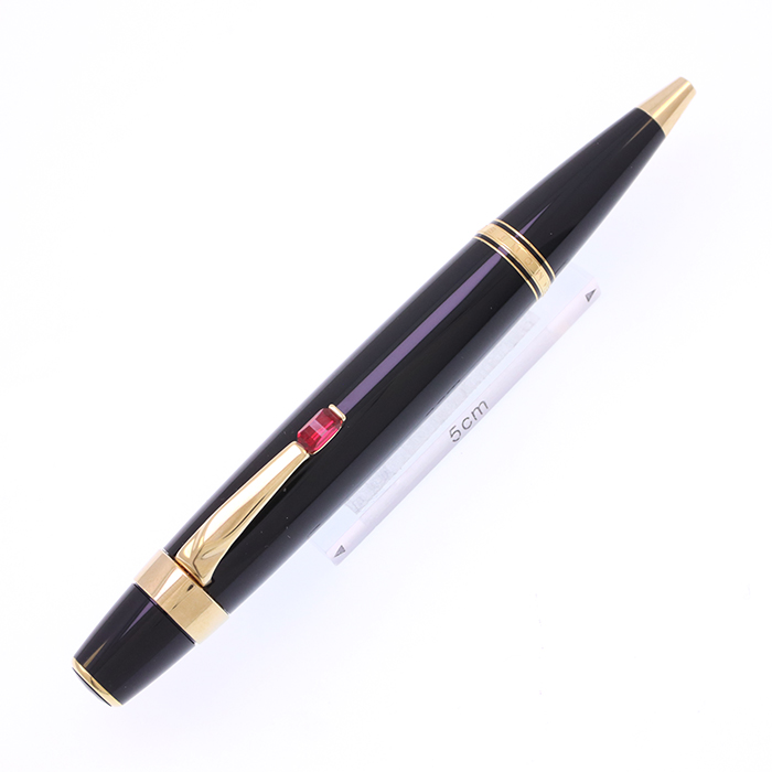 ☆美品☆モンブラン　ボエム　ルージュ　ボールペン　新品リフィル　F細字 中古)MONTBLANC モンブラン ボールペン ボエム ルージュ（商品ID
