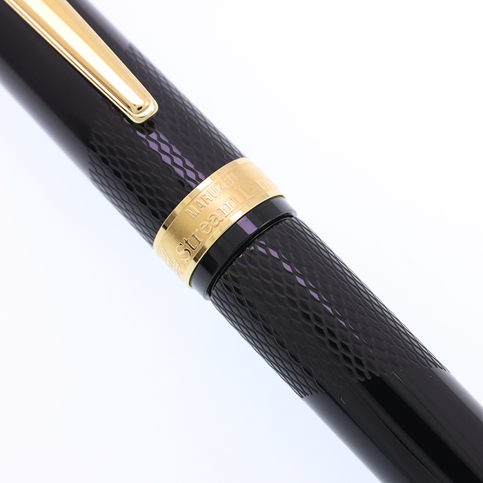 中古)MARUZEN 丸善 万年筆 ストリームライン オノトモデル 細字（商品