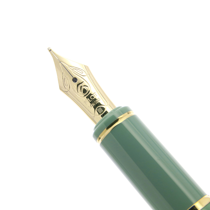 新品)PILOT パイロット 万年筆 グランセ マーブルグリーン（商品ID