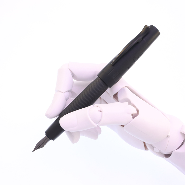 ファイバーカステル　エモーション　ピュアブラック 万年筆＆ボールペン＆ケース 新品)FABER-CASTELL ファーバーカステル 万年筆 エモーション ピュア