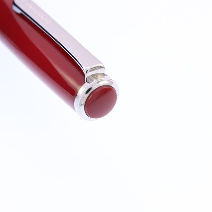 拓*海様 PLATINUM 万年筆 本革製 赤　和柄　ヴィンテージ 拓*海様 PLATINUM 万年筆 本革製 赤 和柄 ヴィンテージ