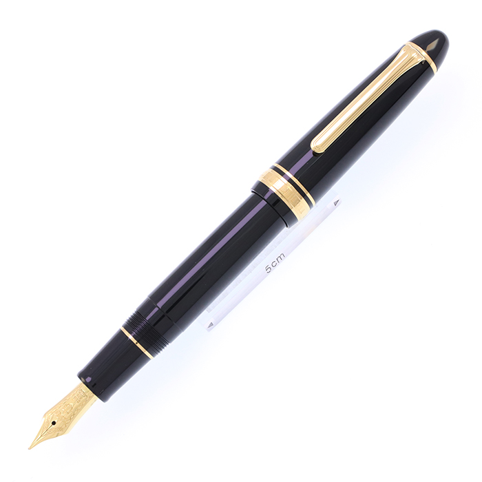 中古)SAILOR セーラー 万年筆 プロフィット21 金 ブラック 太字