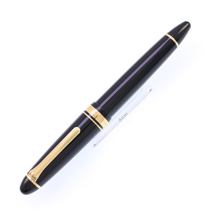 中古)SAILOR セーラー 万年筆 プロフィット21 金 ブラック 太字