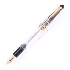 万年筆 カスタム823 透明軸 太字