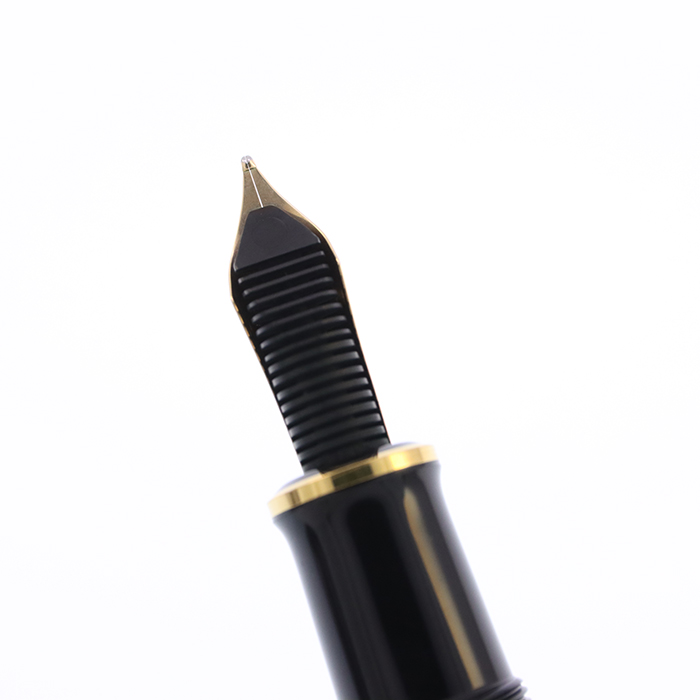 中古)Pelikan ペリカン 万年筆 スーベレーン M600 グリーンストライプ