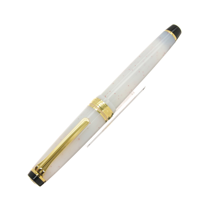 筆記具 ogusan 中古)PLATINUM プラチナ 万年筆 #3776 センチュリー 屋久杉 18K