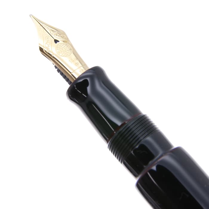 新品)NAKAYA 中屋万年筆 万年筆 ライター ポータブル 黒溜 中字（商品