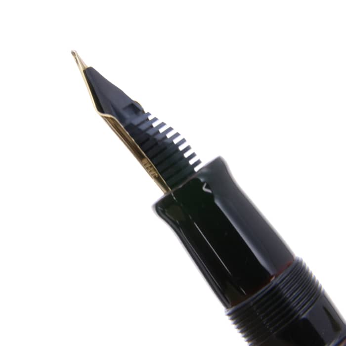 新品)NAKAYA 中屋万年筆 万年筆 ライター ポータブル 黒溜 中字（商品