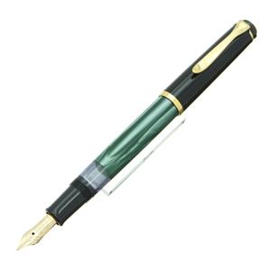 Pelikan ペリカン 万年筆 トラディショナル M250 マーブルグリーン M メイン