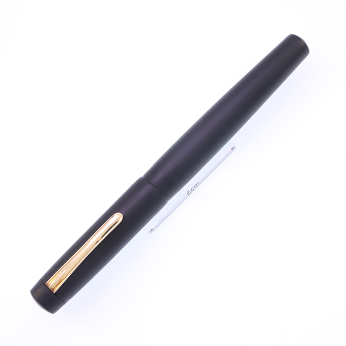 中古)NAKAYA 中屋万年筆 万年筆 ネオスタンダード 黒ヘアライン 軟細字