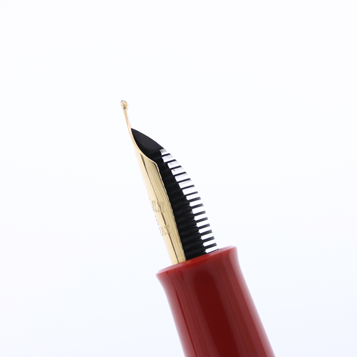 中古)Pelikan ペリカン 万年筆 M101N ブライトレッド B（商品ID