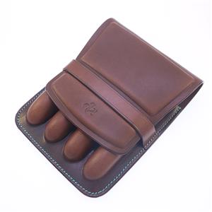 オリジナルペンケース 4本用 チョコレートブラウン