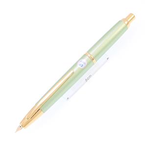万年筆 2019年限定 キャップレス デシモ メタリックソフトグリーン 極細字