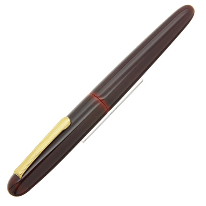 新品)NAKAYA 中屋万年筆 万年筆 ライター ポータブル 赤溜 中字（商品