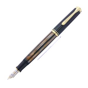Pelikan ペリカン 万年筆 スーベレーン M400 茶縞 EF メイン