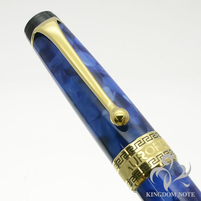 新品)AURORA アウロラ 万年筆 オプティマ ブルーGT（商品ID