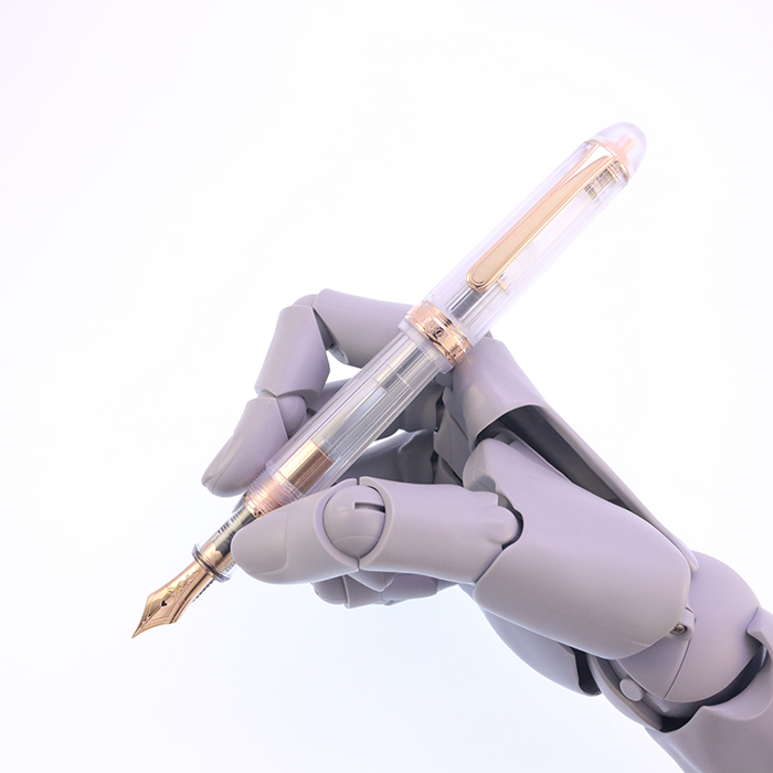 中古)PLATINUM プラチナ 万年筆 #3776 センチュリー NICE(ニース) ロゼ