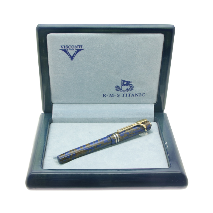 VISCONTI ビスコンティ 万年筆 リミテッドエディション タイタニック セ 美しき悲劇の物語。「ビスコンティ タイタニック リミテッド