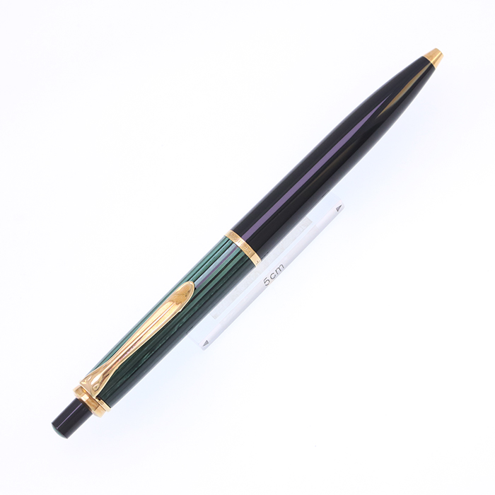 中古)Pelikan ペリカン ボールペン スーベレーン K500 緑縞（商品ID