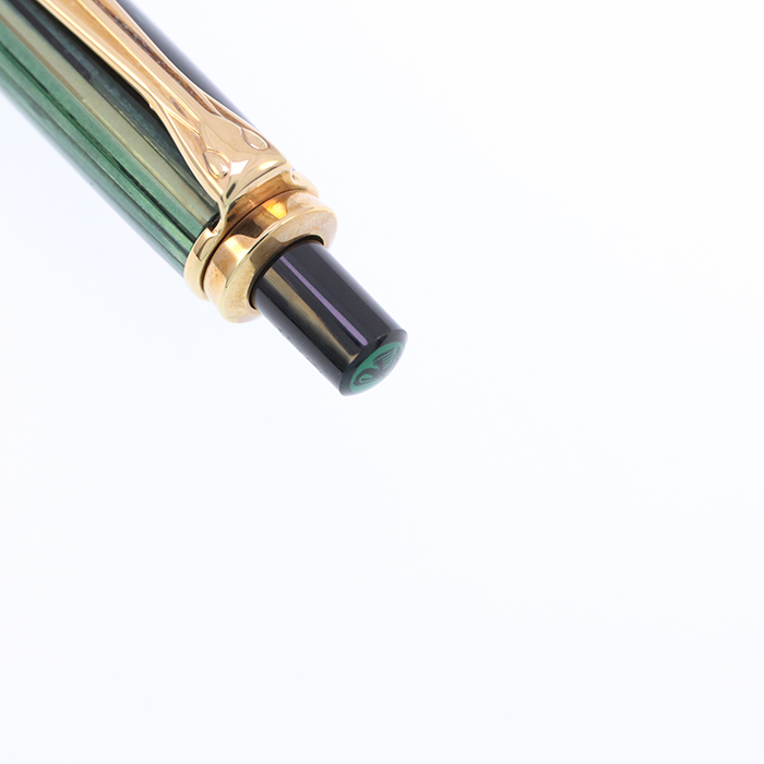 中古)Pelikan ペリカン ボールペン スーベレーン K500 緑縞（商品ID