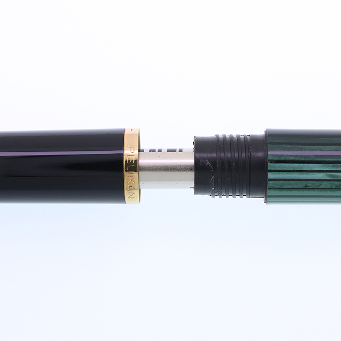 中古)Pelikan ペリカン ボールペン スーベレーン K500 緑縞（商品ID